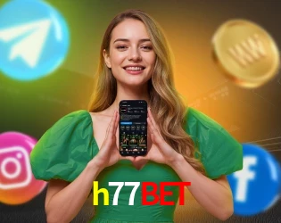 Interface do App h77bet